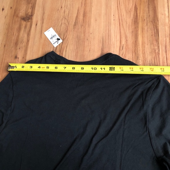 NEW EXPRESS Crewneck Tee Shirt Short Sleeve Small Black Men’s - Picture 10 of 16